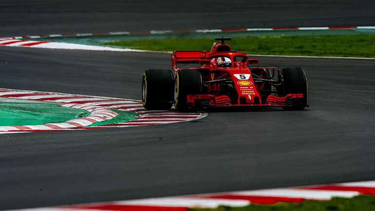 Ο γύρος του Vettel στη Βαρκελώνη